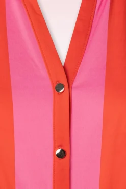 Leanna Maxi Jurk In Fuchsia