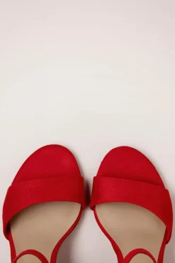 Lesly Sandaaltjes In Chili Rood