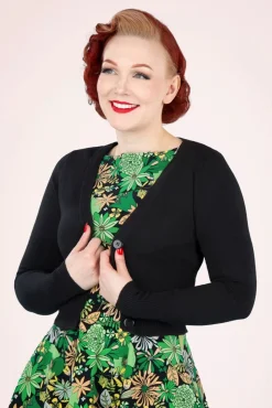 Let's Go Dancing Vest In Zwart