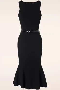 Lexi Pencil Jurk In Zwart
