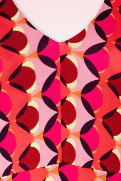 Lia Maxi Jurk In Fuchsia