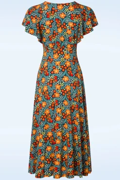 Lightest Wings Jurk In Lovely Millefleurs