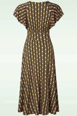 Lightest Wings Jurk In Pineapple Shell