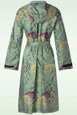 Lizzy Regenjas In Dusty Turkoois