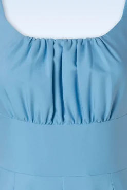 Lois Swing Jurk In Babyblauw