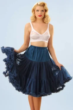 Lola Lifeforms Petticoat In Marineblauw