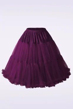 Lola Lifeforms Petticoat In Aubergine