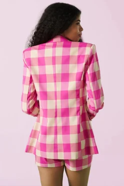 Loretta Blazer Jasje In Roze