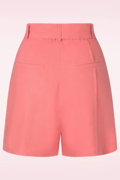 Lou Linnen Short In Koraal