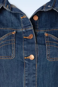 Lucielle A-Lijn Jurk In Blauw