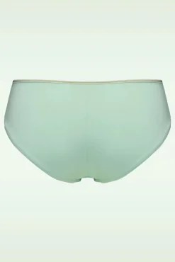 Lucky Clover Slip In Mintgroen En Goud