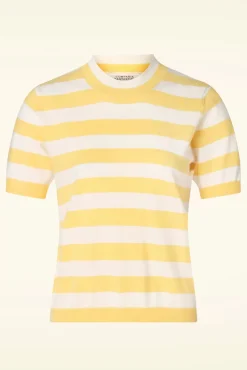 Lucy Jumper In Wit En Geel