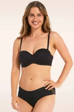 Luxury Strapless Bh In Zwart