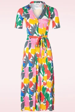 Madelyn Maxi Jurk In Multi