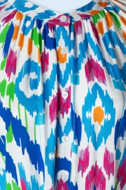 Maisy Maxi Jurk In Multi