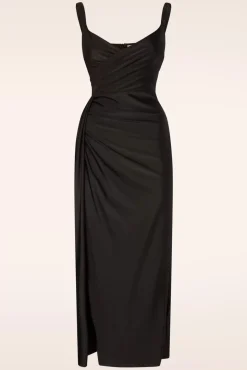 Manchester Pencil Jurk In Zwart