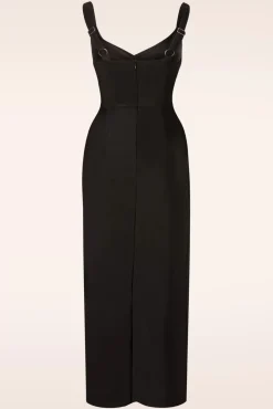 Manchester Pencil Jurk In Zwart