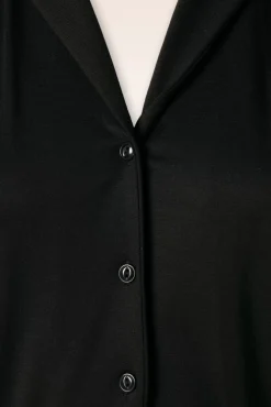 Marianne Classic Jurk In Zwart