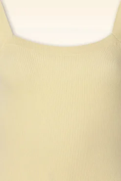 Marie Club Top In Creme