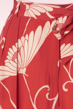 Marnie Broek Pixy In Tweed Oranje