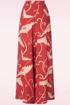 Marnie Broek Pixy In Tweed Oranje