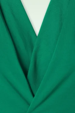 Marvelous Charming Top In Ultramarine Groen