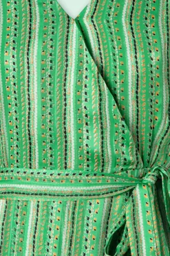 Meila Sparkling Maxi Jurk In Groen