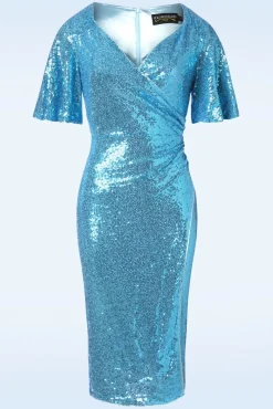 Million Dollar Baby Jurk In Baby Blauw