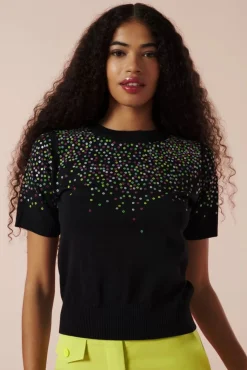 Mina Sweater In Zwart