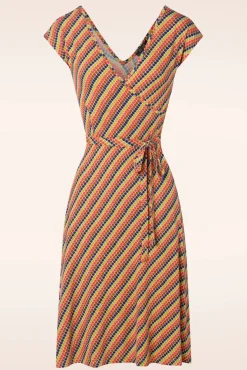 Mira Jurk Gallery In Streeple Blauw