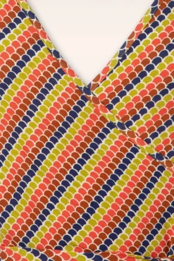 Mira Jurk Gallery In Streeple Blauw