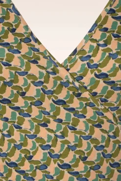 Mira Merlini Jurk In Woodbine Groen