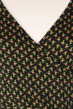 Mira Minerva Jurk In Zwart