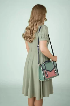 Mirabelle Messenger Schoudertas In Mint Turquoisegroen