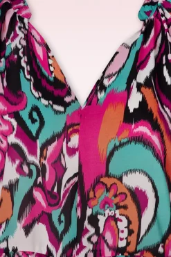 Mirna Maxi Jurk In Multi