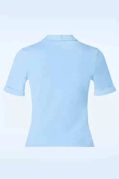 Molly Top In Hemelsblauw