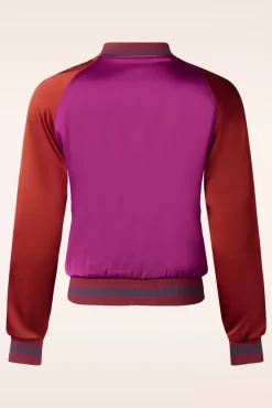 Monka Bomber Jasje In Avondblauw