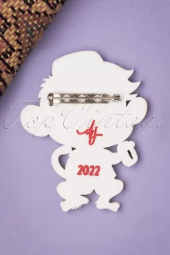 Monkey Pick Pocket Broche