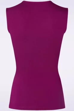 Monroe Top In Druifpaars