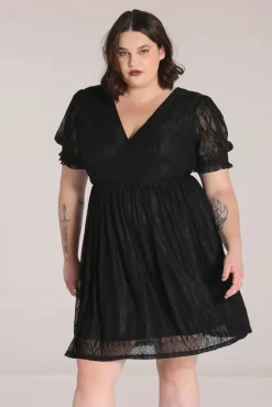 Mortem Mini Jurk In Zwart