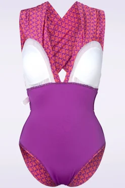 Multiway Badpak In Koraal