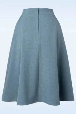 My Summer Staple Swing Rok In Blauw