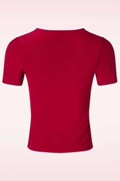 Nancy Top In Rood