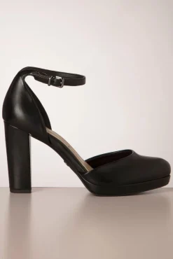 Nicky Platform Pumps In Zwart
