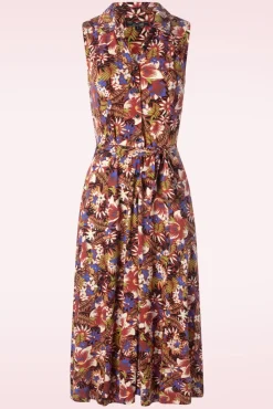 Nova Madeleine Jurk In Sienna Rood