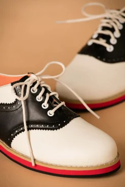 Old Soul Dancer-Schoenen In Wit En Zwart