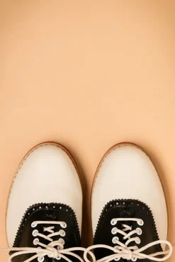 Old Soul Dancer-Schoenen In Wit En Zwart