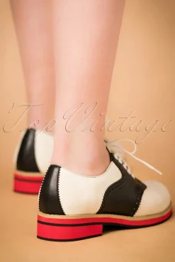 Old Soul Dancer-Schoenen In Wit En Zwart