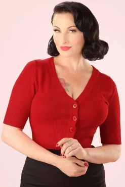 Overload Vest In Lippenstiftrood