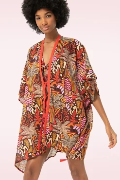 Palma Kimono In Multi
